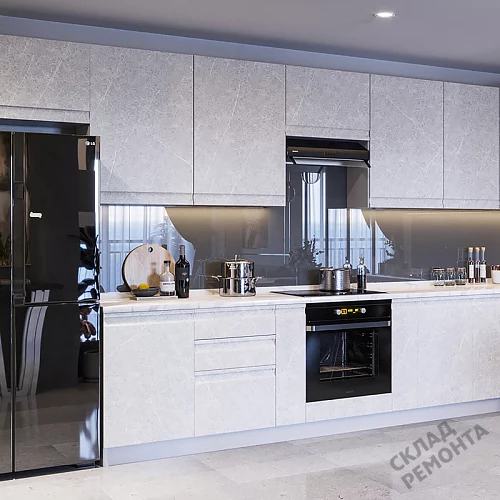 Фото Кухня ДСВ Скала гранит маус – купить в Тюмени: цена, описание, фото. Интернет-магазин 1