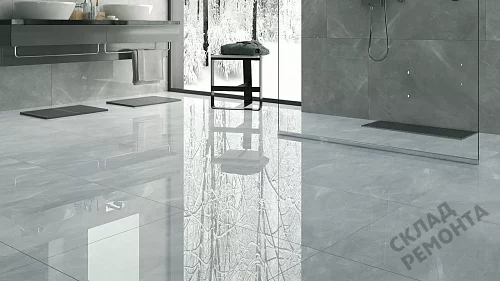 Фото Керамогранит матовый Steppe Ceramics Pulpis Grey серый 600*1200*10 – купить в Тюмени: цена, описание, фото. Интернет-магазин 4