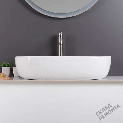 Фото Раковина накладная BelBagno BB1084 60 см купить в Тюмени: цена, описание, фото. Интернет-магазин 3
