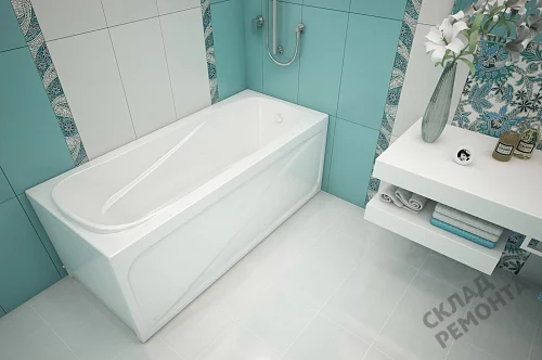 Фото Ванна акриловая Метакам Comfort 160*70  купить в Тюмени: цена, описание, фото. Интернет-магазин 7
