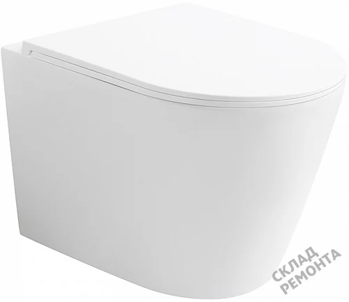 Фото Унитаз подвесной Calypso CS3217UQ-OK ультратихий смыв купить в Тюмени: цена, описание, фото. Интернет-магазин 2