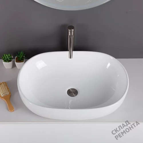 Фото Раковина накладная BelBagno BB1084 60 см купить в Тюмени: цена, описание, фото. Интернет-магазин 5