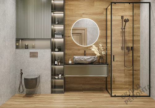 Фото Керамогранит матовый Alma Ceramica Бали GFA92BAL04R бежевый 200*900*7 – купить в Тюмени: цена, описание, фото. Интернет-магазин 2