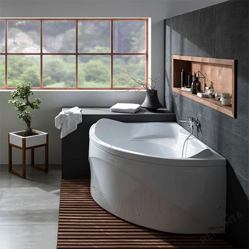 Фото Ванна акриловая Aquanet Jamaica (L) 160*100  купить в Тюмени: цена, описание, фото. Интернет-магазин 5