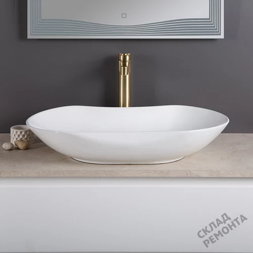 Фото Раковина накладная BelBagno BB1334, 66,5 см купить в Тюмени: цена, описание, фото. Интернет-магазин 3