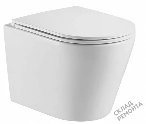 Фото Унитаз подвесной Calypso CS53UQ-OK (UQL) ультратихий смыв купить в Тюмени: цена, описание, фото. Интернет-магазин 2